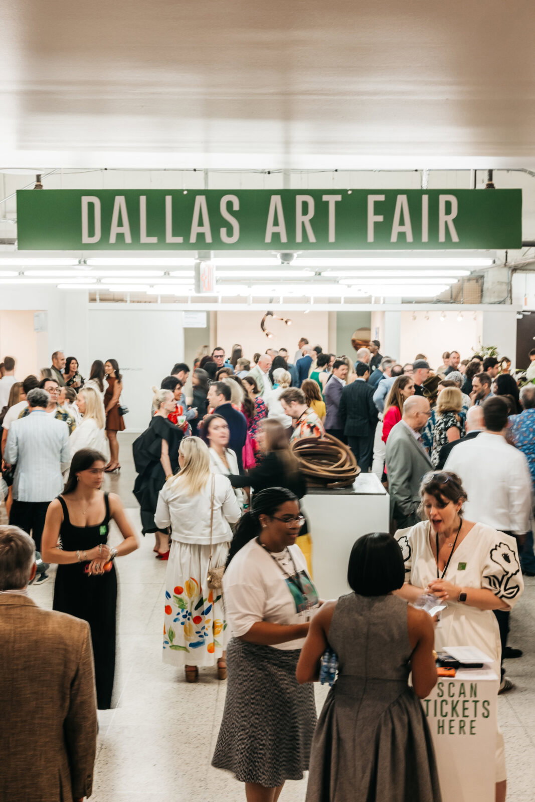Dallas Art Fair at Fashion Industry Gallery its home for nearly two decades. In 2027, the fair begins a unique new chapter, one with  university clout. (Photo courtesy of Dallas Art Fair)
