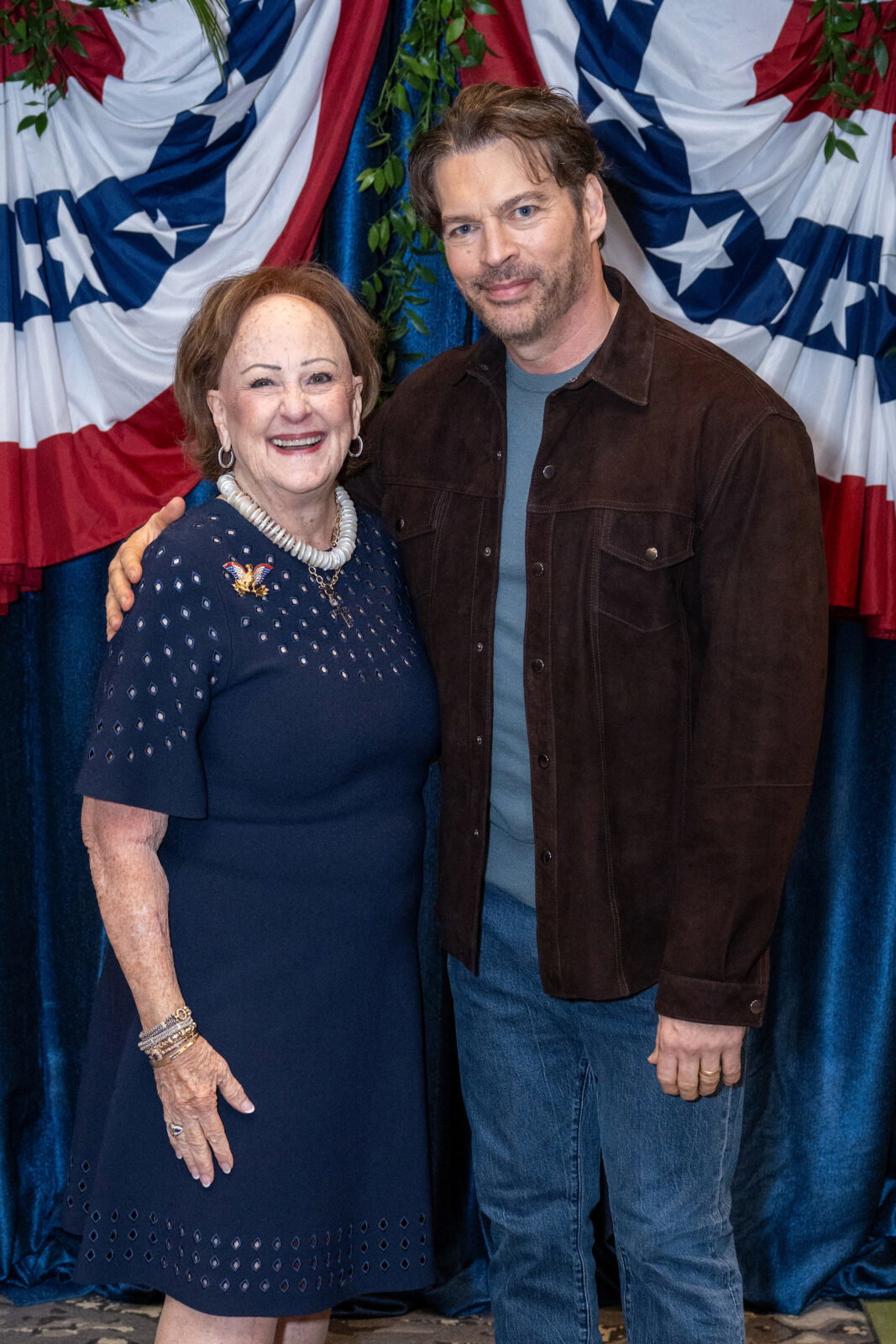 Deborah Dunkum, Harry Connick, Jr. at Power of Literacy  (Photo by Jacob Power