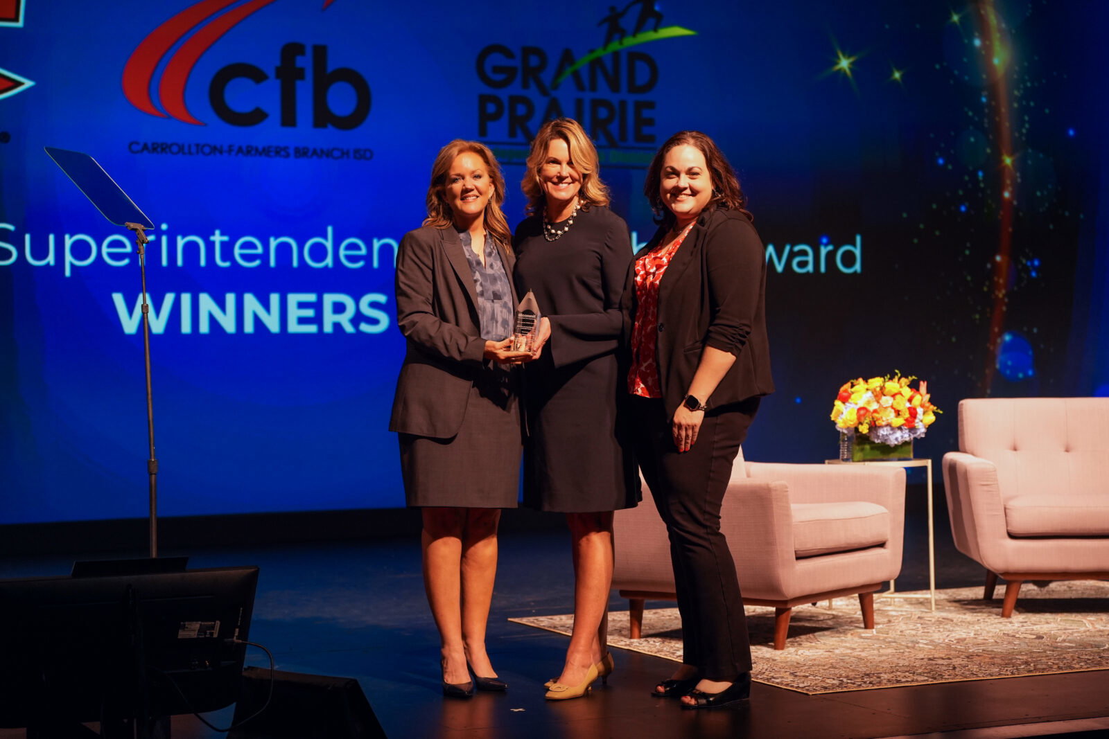 Dr. Jeanie Stone, Dr. Wendy Eldredge, and Cassandra Hatfield. 