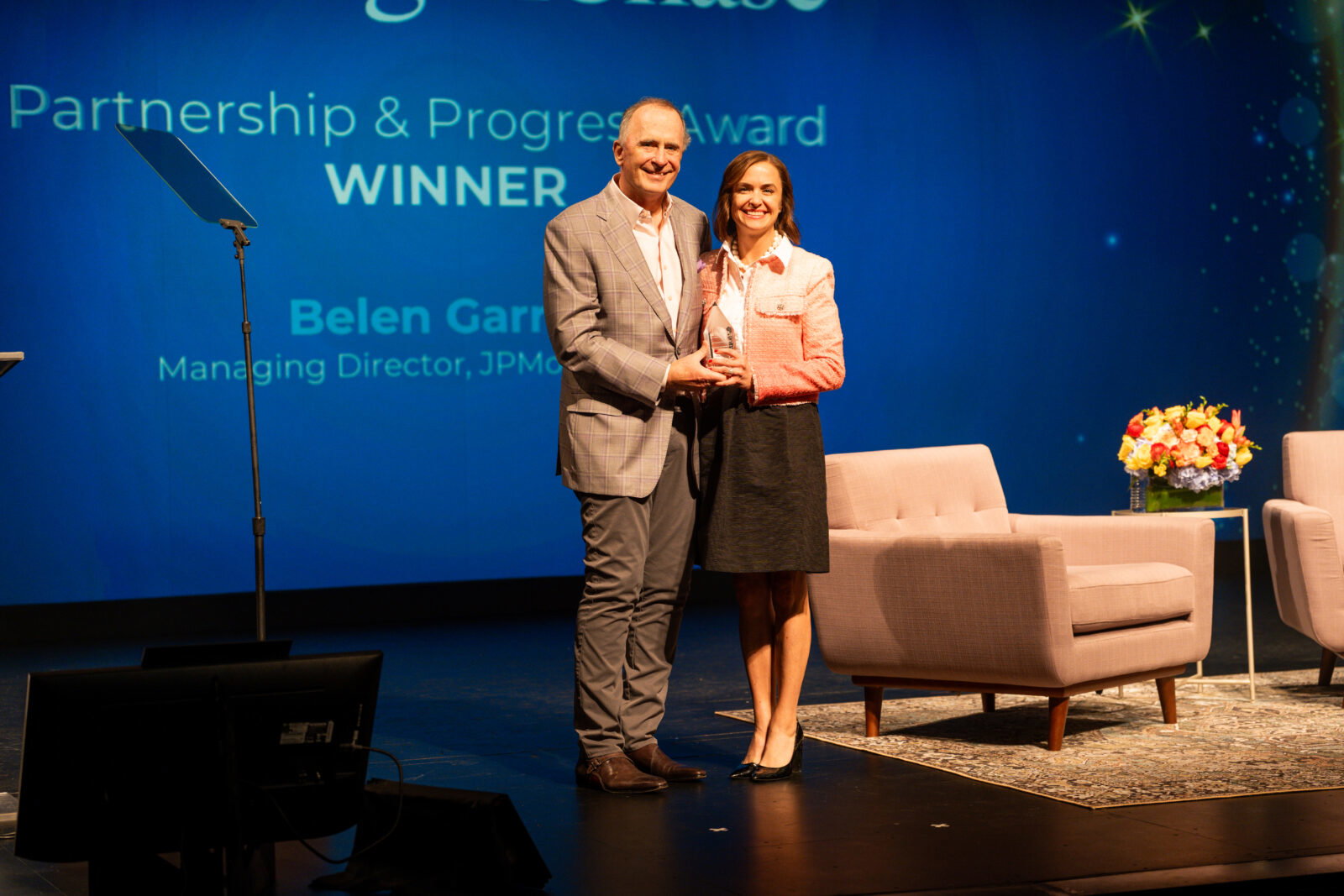 Todd Williams and Belen Garren. 