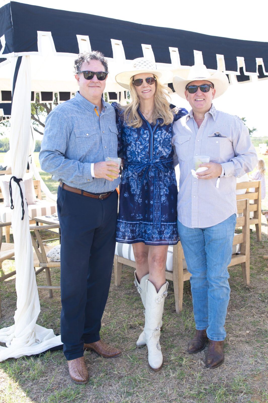 Eric Linstrom, Lisa Bennett, John Waggoner (Photo by Tamytha Cameron)