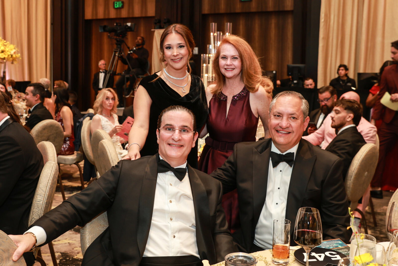 Lisa & Javier Marcos, Katie & Lowenberg at Houston Children's Charity gala (Photo by Priscilla Dickson)