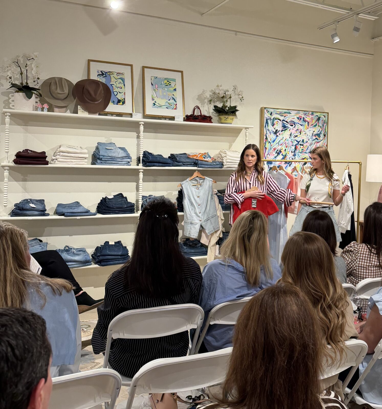 One of Betsy Beaman's goals is to educate her clients about their personal style, proportions, and color. (Photo by Betsy Beaman)