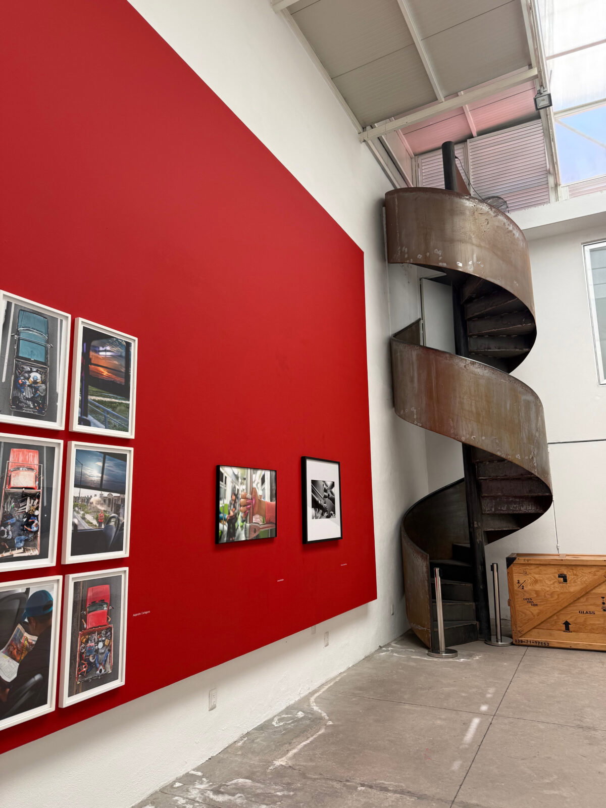 Patricia Conde Galeria, an art gallery in Mexico City showcasing notable Mexican photographers (Photo by Melissa Smrekar)