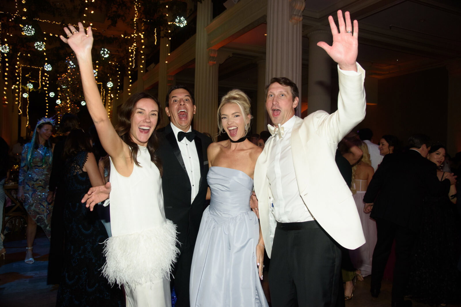Jami & Rob Orona, Courtney & Adam Beck at Children's Museum Houston gala (Photo by Alexander's Fine Portrait Design)