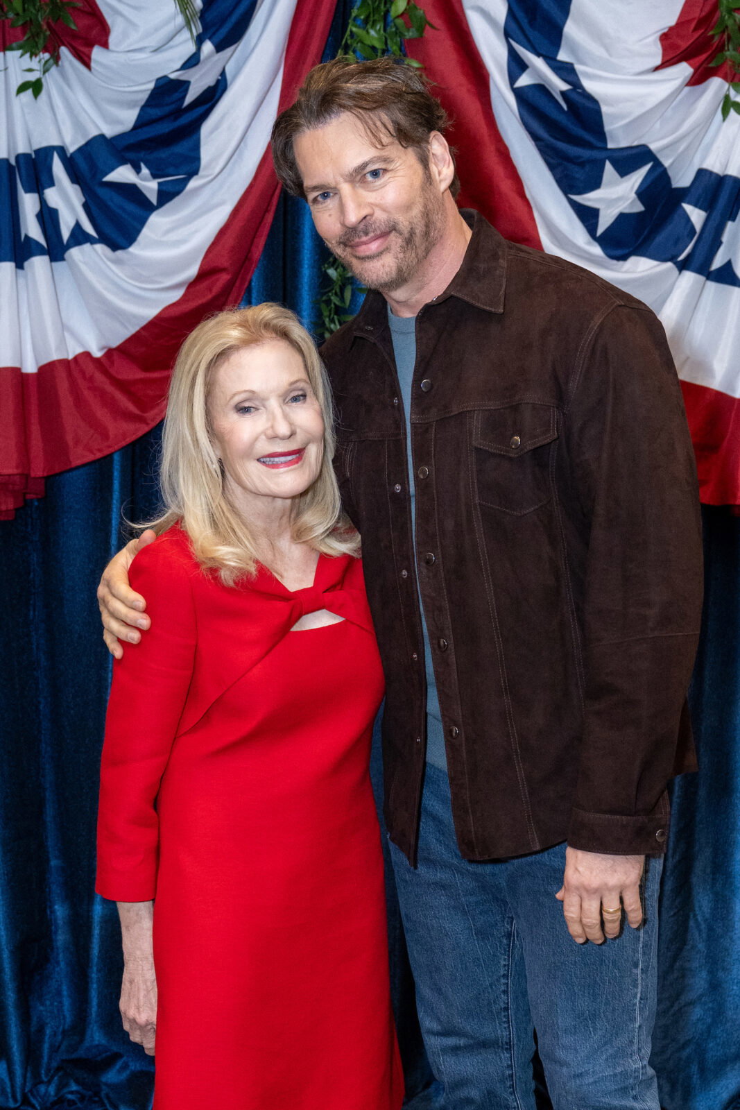 Jan Rhodes, Harry Connick Jr. at Power of Literacy  (Photo by Jacob Power)