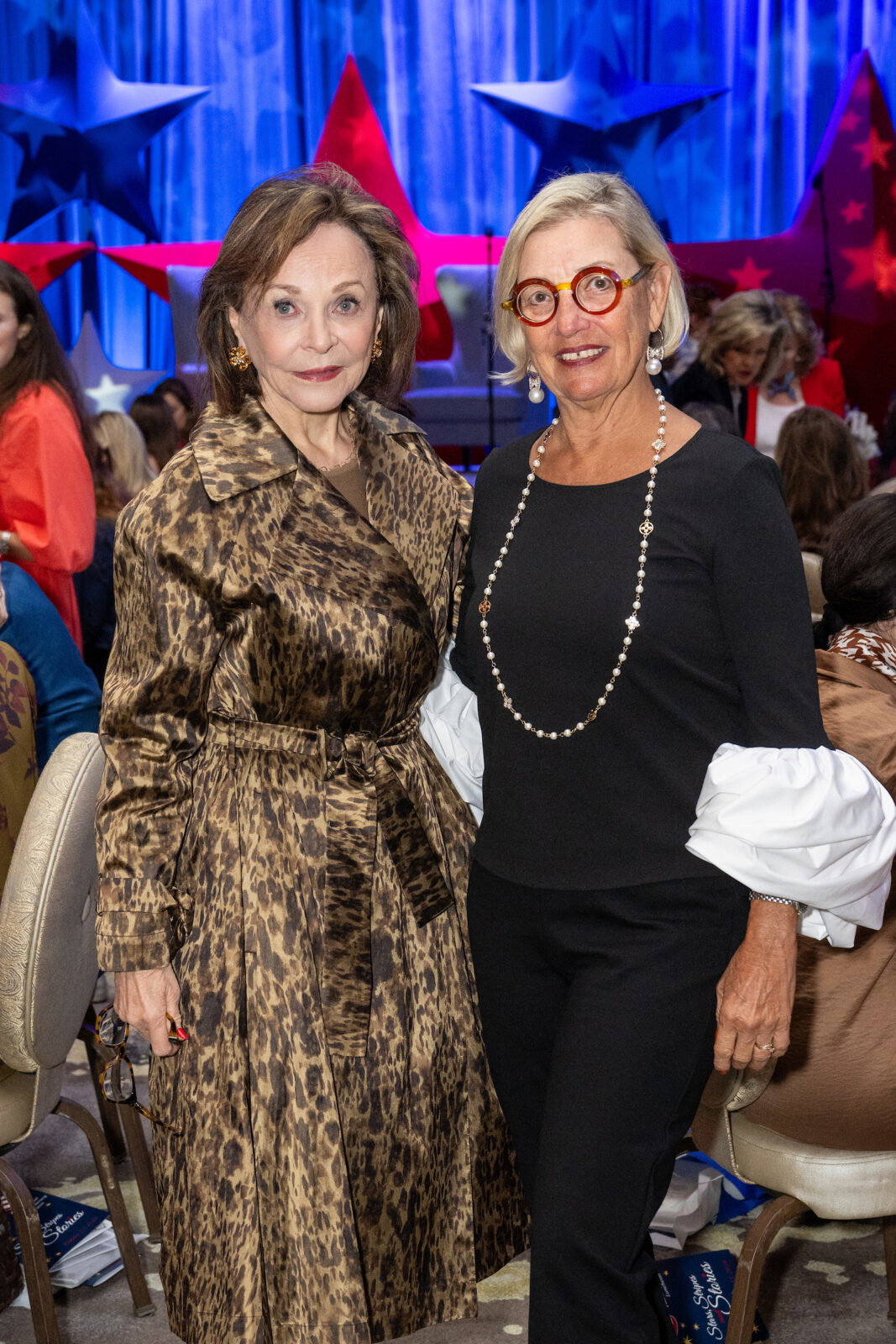 Jane DiPaolo, Stick Delaup at Power of Literacy  (Photo by Jacob Power)