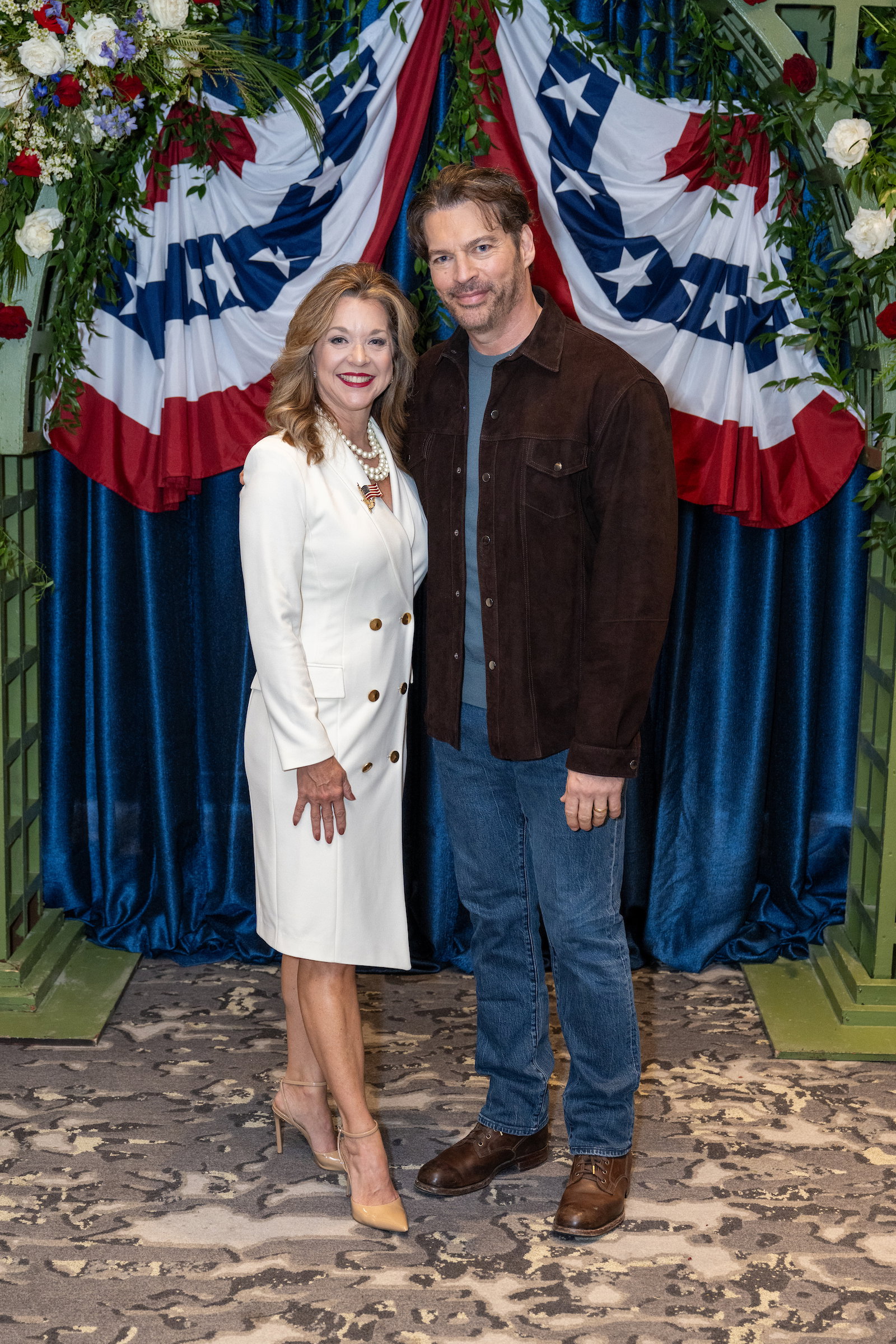 Julie Finck and Harry Connick Jr (1)