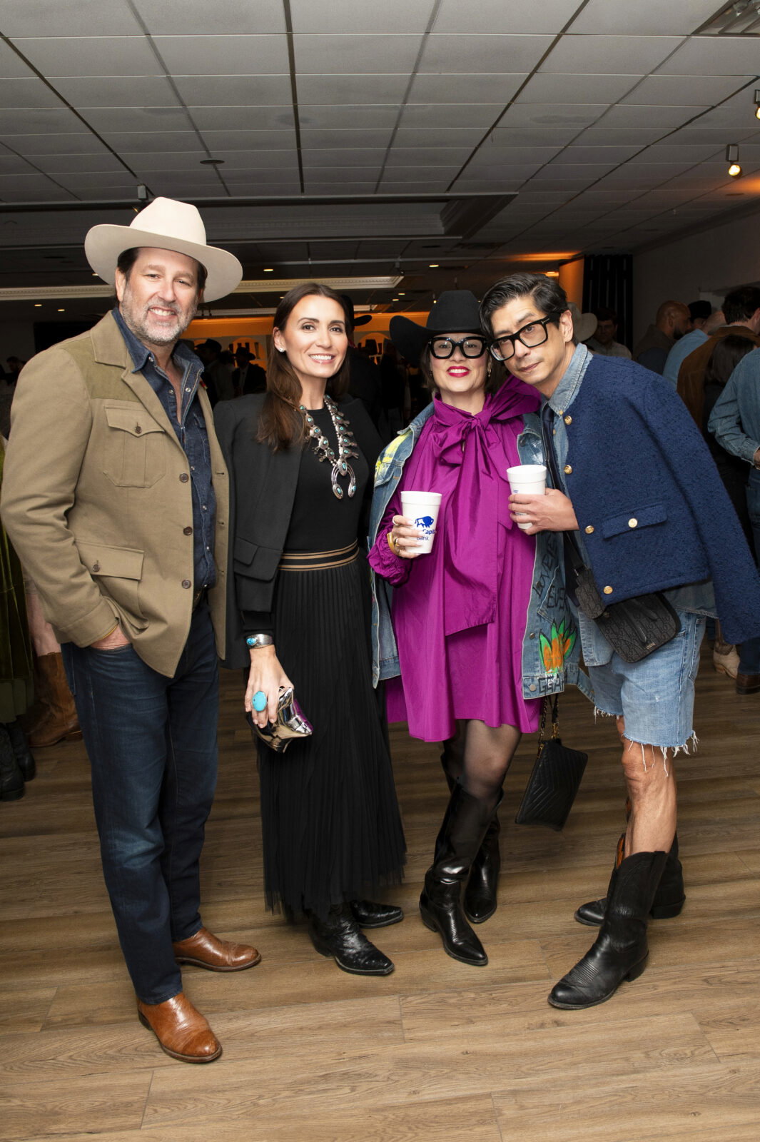 Justin & Kimberly Whitman, Anna Trull, Billy Fong (Photo by Tamytha Cameron Photography)