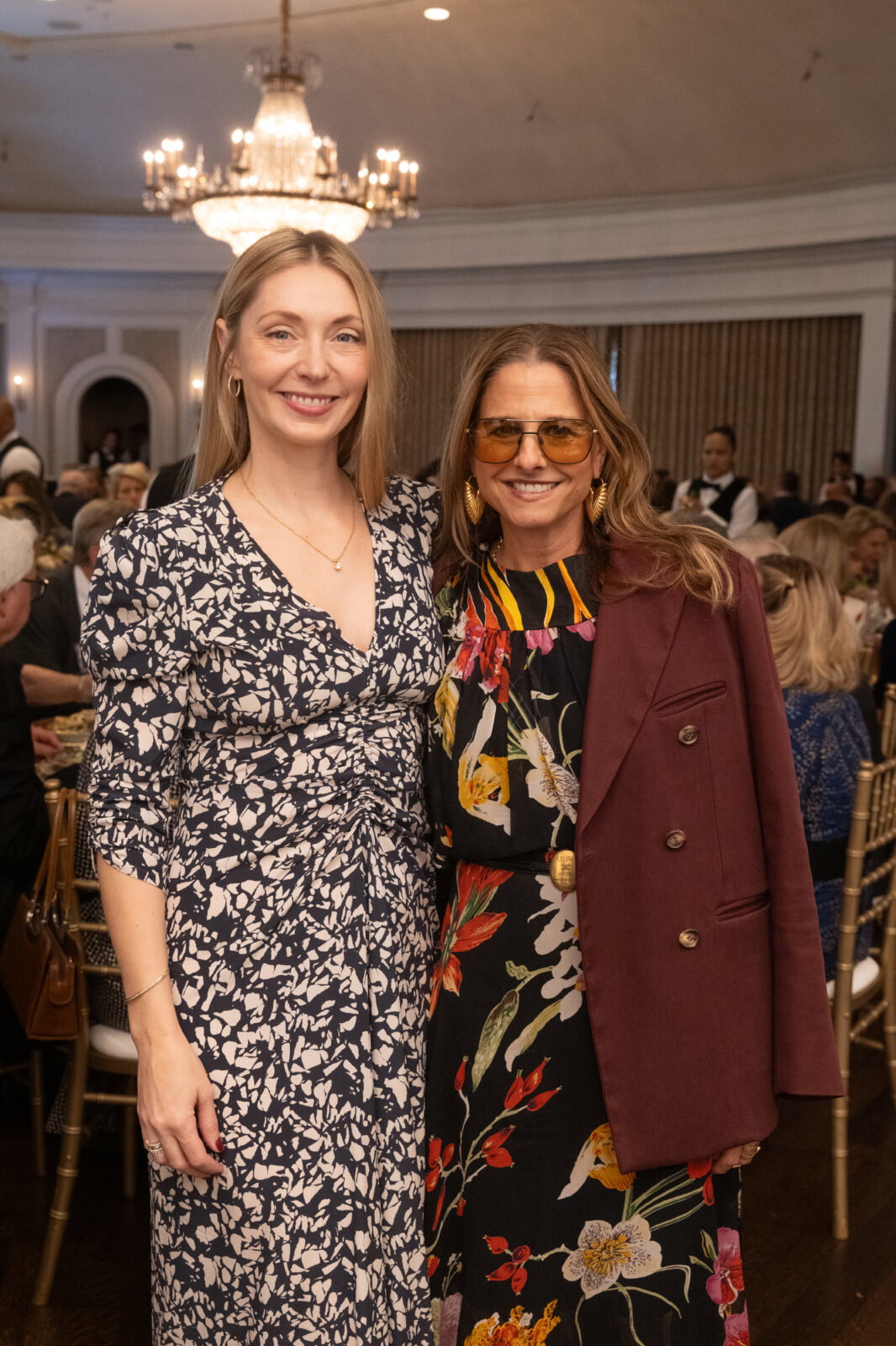 Katharine Barthelme, Elizabeth Young  at the Houston Botanic Garden annual luncheon (Photo by Daniel Ortiz)