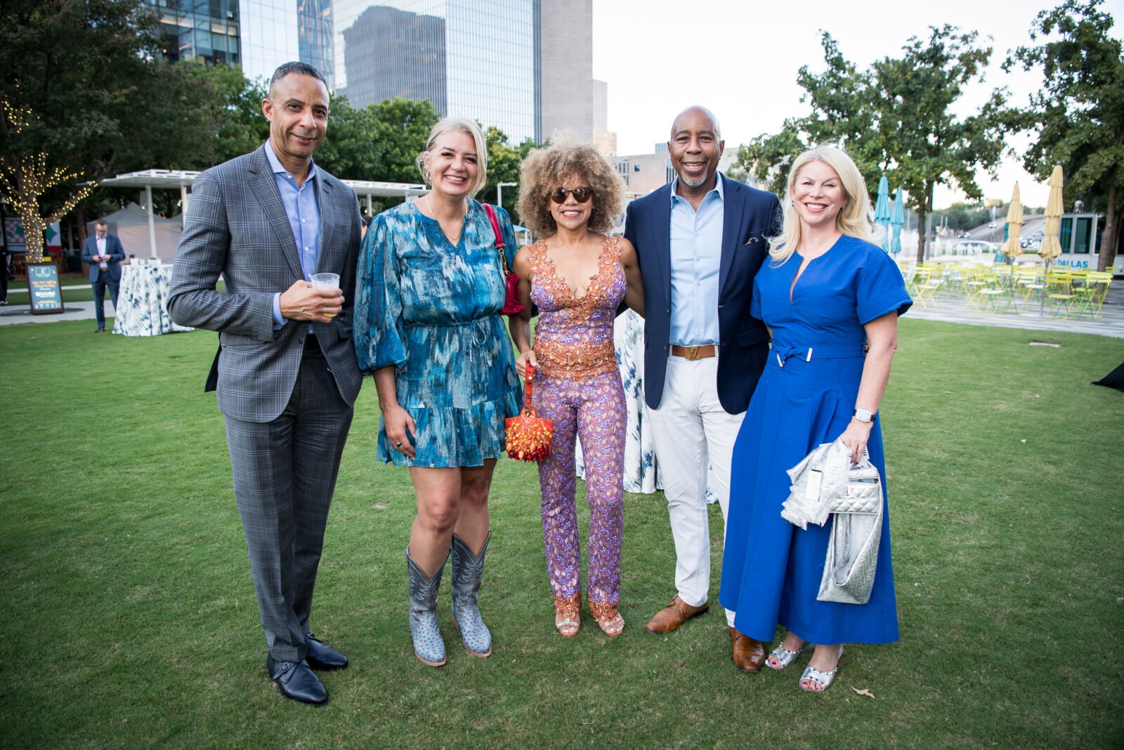 Kelem Butts, Suzan Kedron, Donna Richardson Joyner, Wayne White, Sarah Dodd (Photo by Tamytha Cameron)
