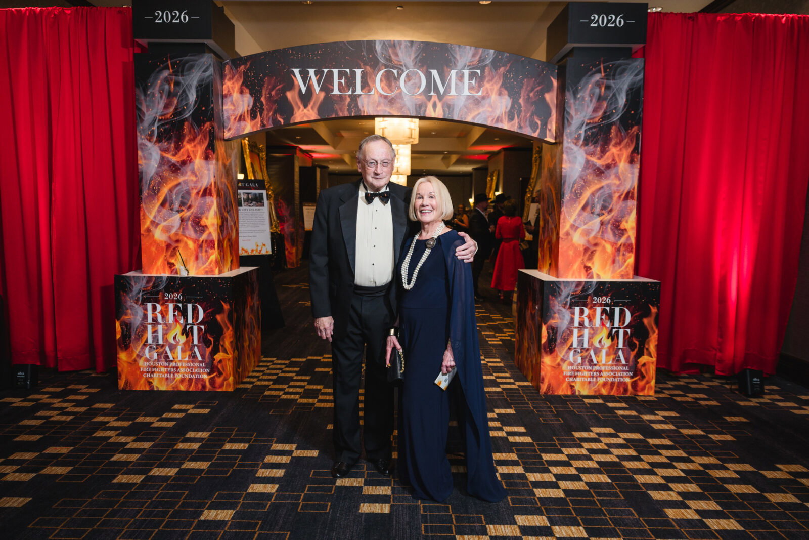 Les & Elsie Eckert at the Red Hot Gala (Photo by Johnny Than)