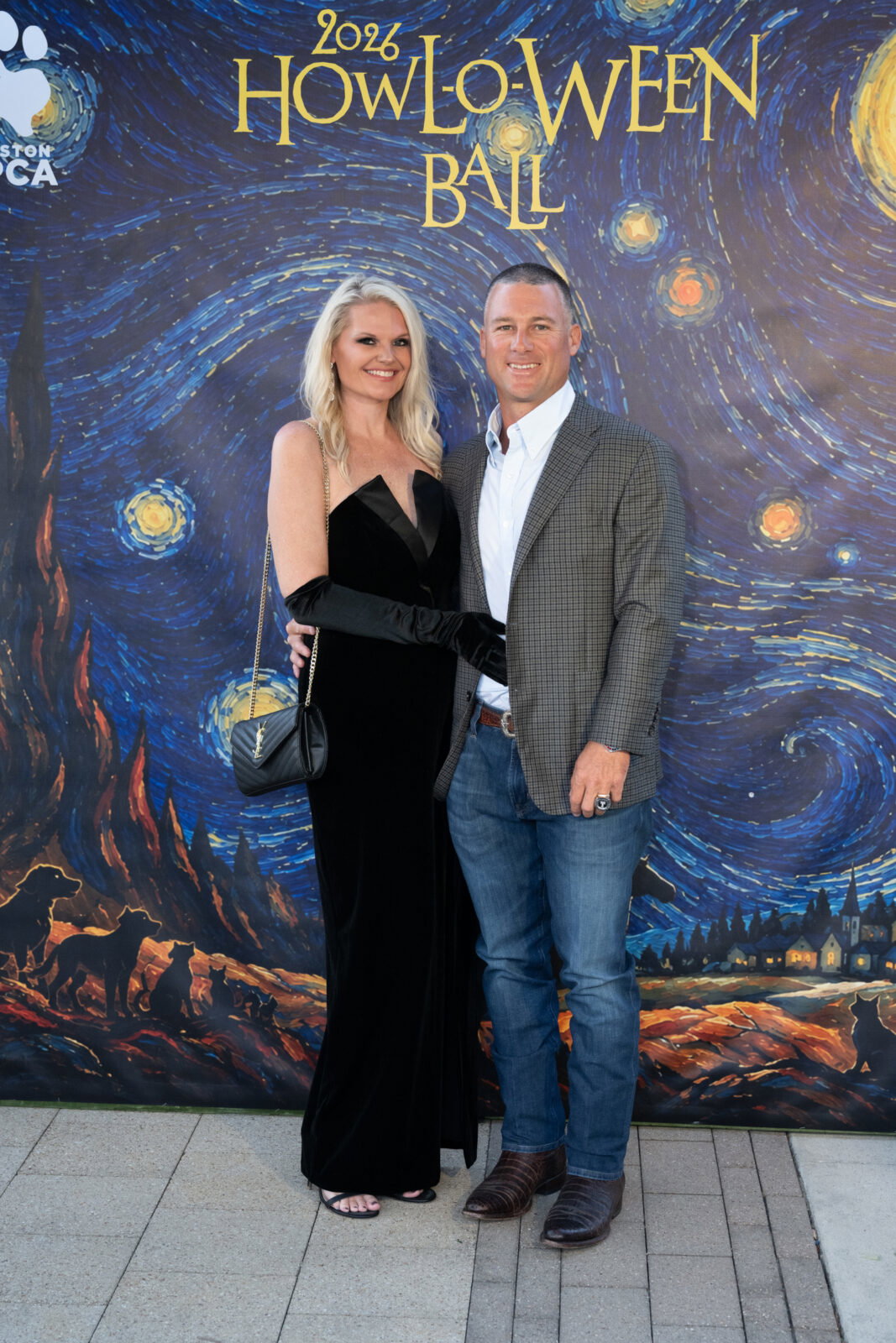 Lindsey & Lyle Harrison at Houston SPCA's 2026 Howl-O-Ween Ball (Photo by Wilson Parish)