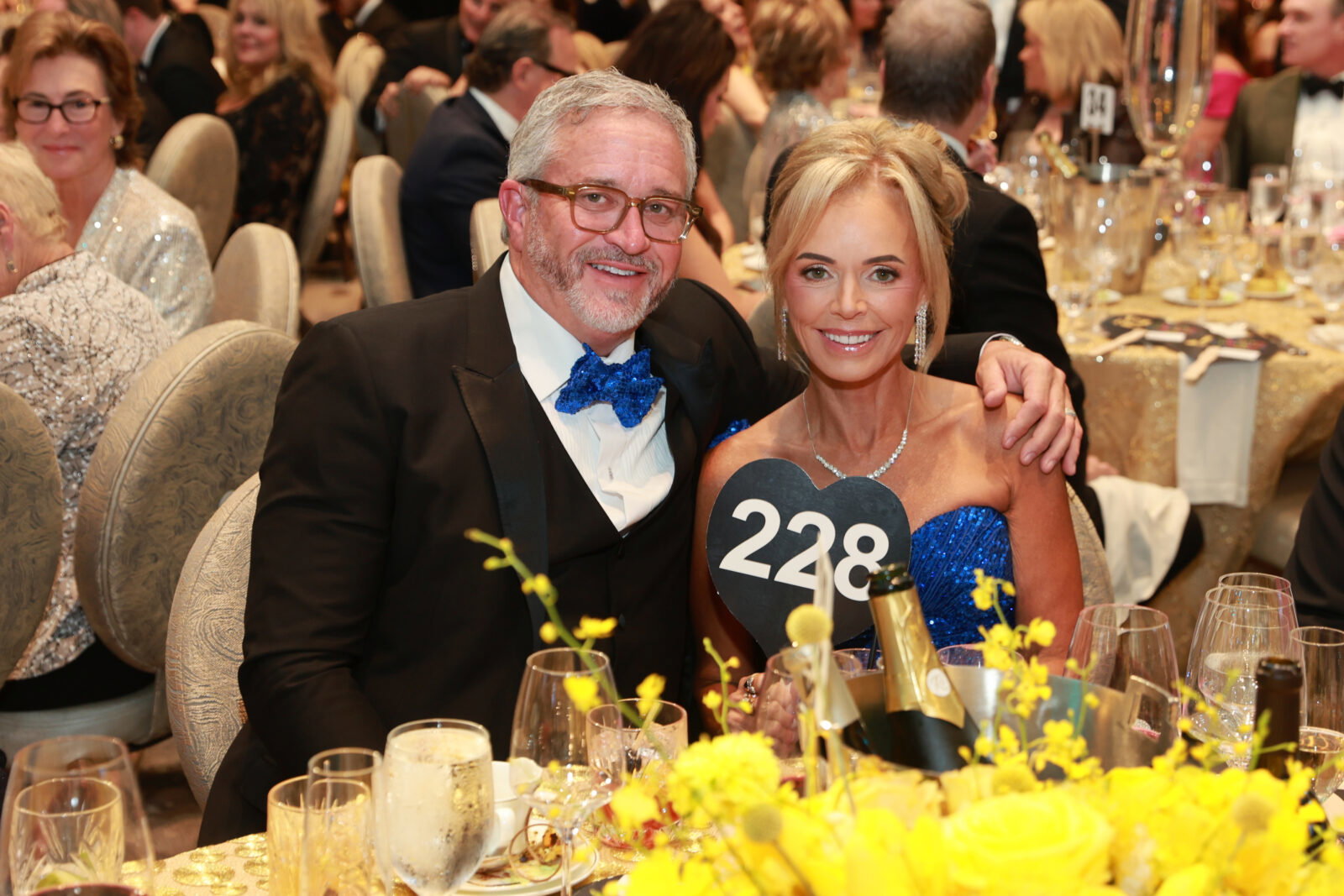 Dayne & Jamie Burson  at Houston Children's Charity gala (Photo by Priscilla Dickson)