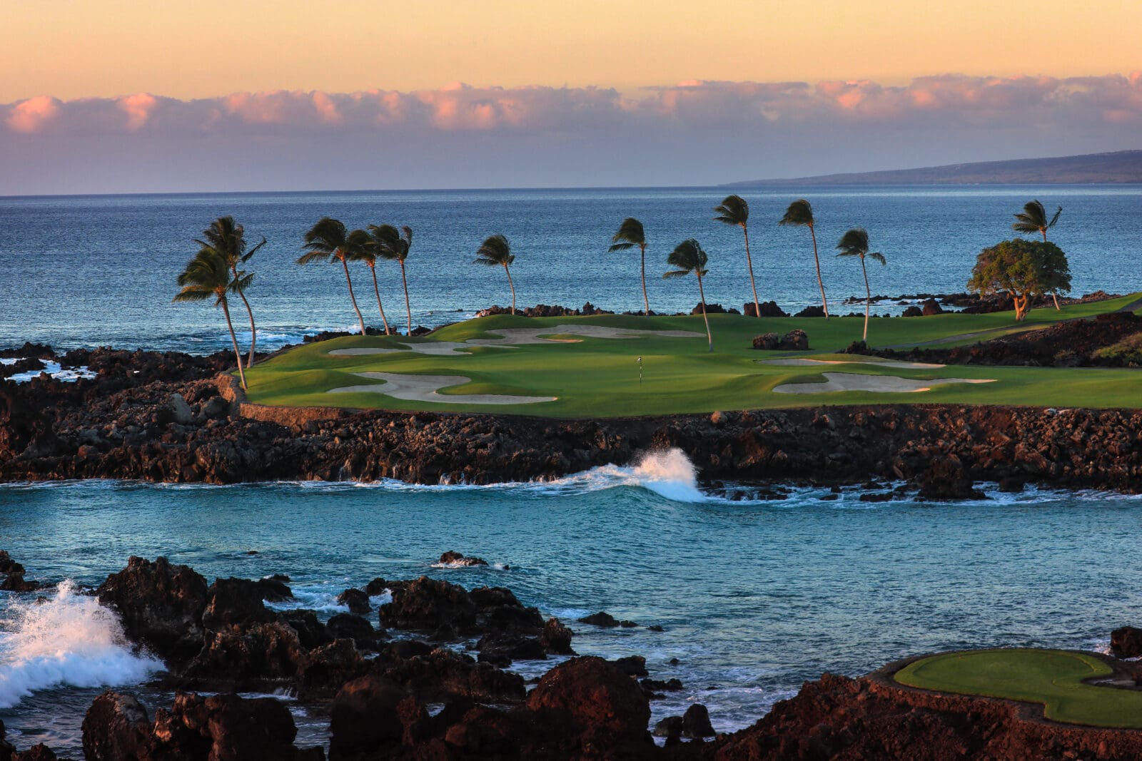 Of course, the golf is extraordinary at Mauna Lani.