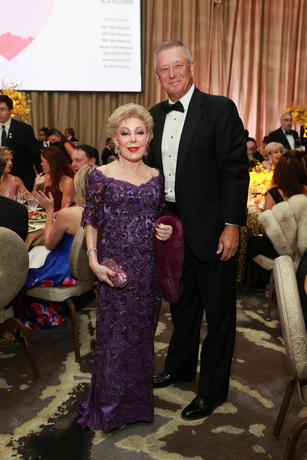 Margaret Alkek Williams, David Wuthrich at Houston Children's Charity gala (Photo by Priscilla Dickson)