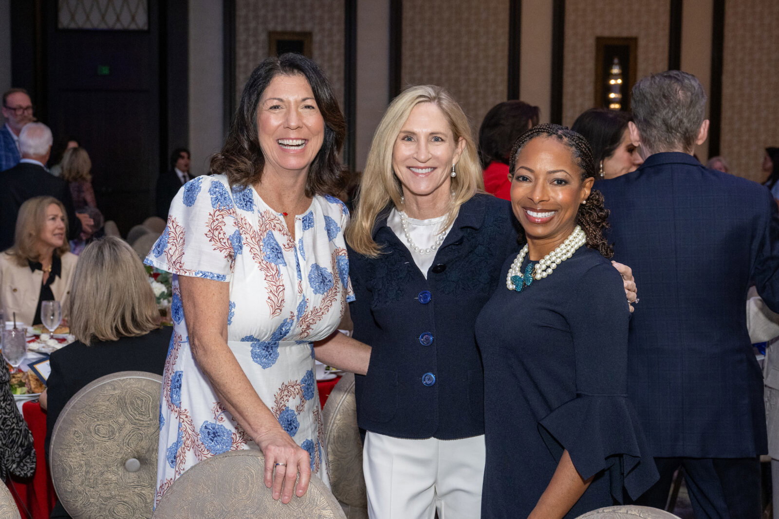 Mary Harbison, Shanna Mandell, Vanessa Sutherland at Power of Literacy  (Photo by Jacob Power)