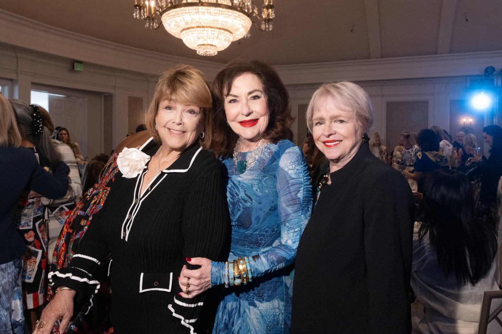 MaryLu Garza, Charity Yarborough, Leila Perrin at 'La Dolce Vita in Capri'