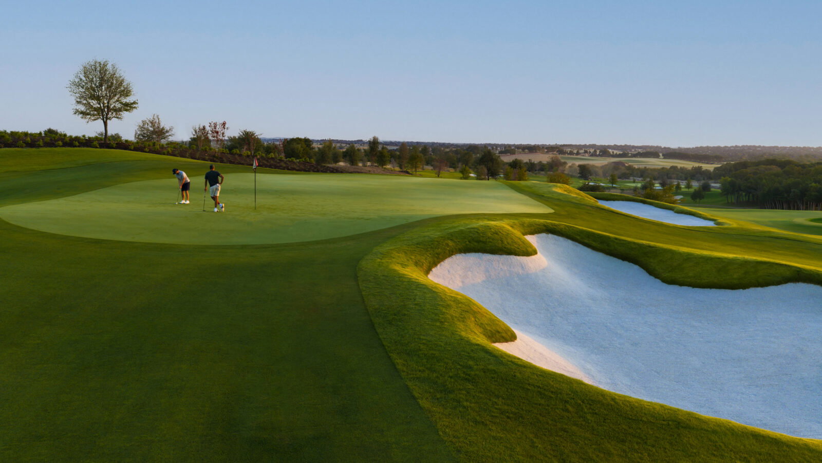 Built on the historic Veale Ranch, Maverick’s Championship Course features rolling terrain, native landscaping, and sweeping views of the surrounding Texas countryside. (Photo by Maverick Golf & Ranch Club)