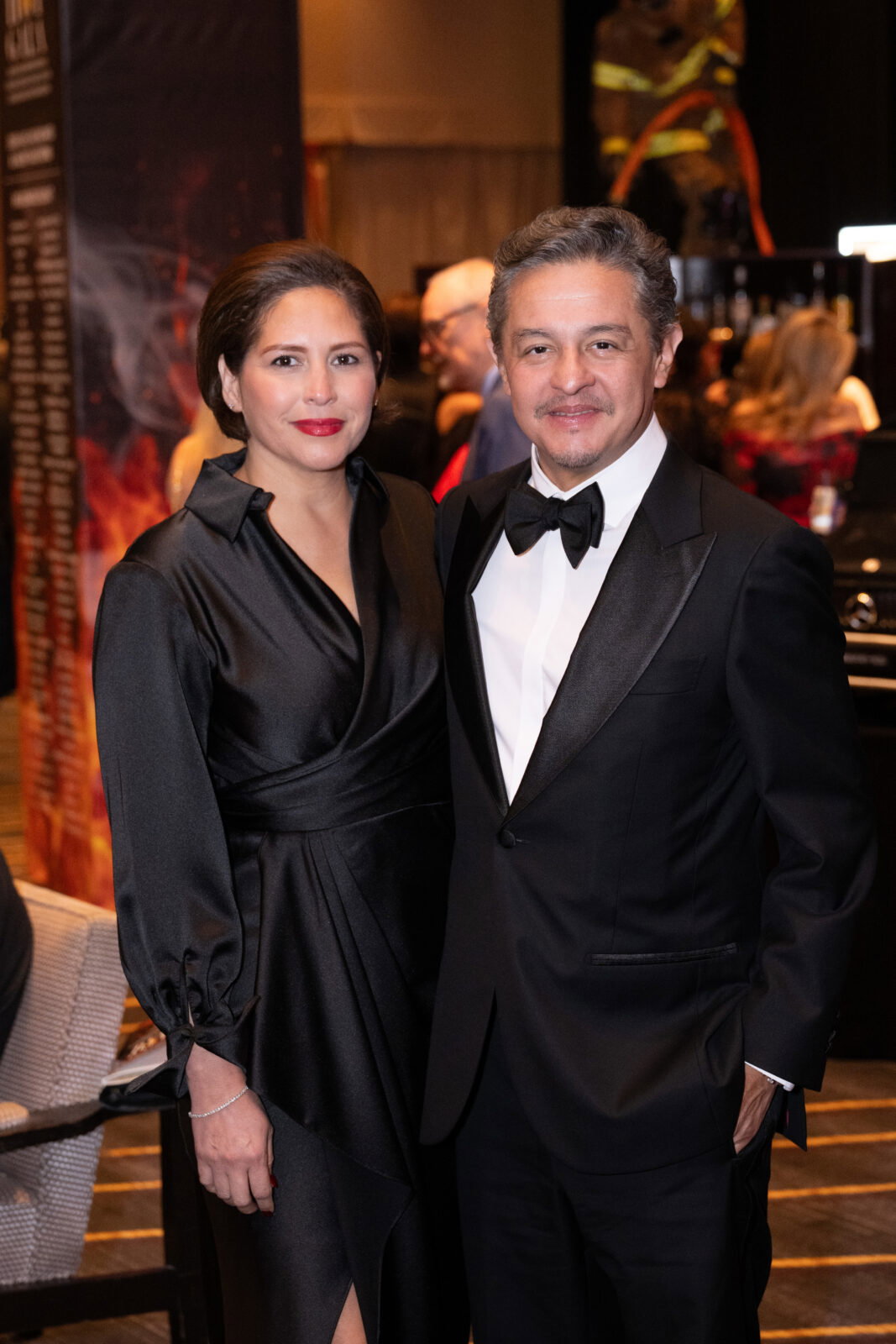 Melissa & James Rodriguez at the Red Hot Gala (Photo by Wilson Parish)