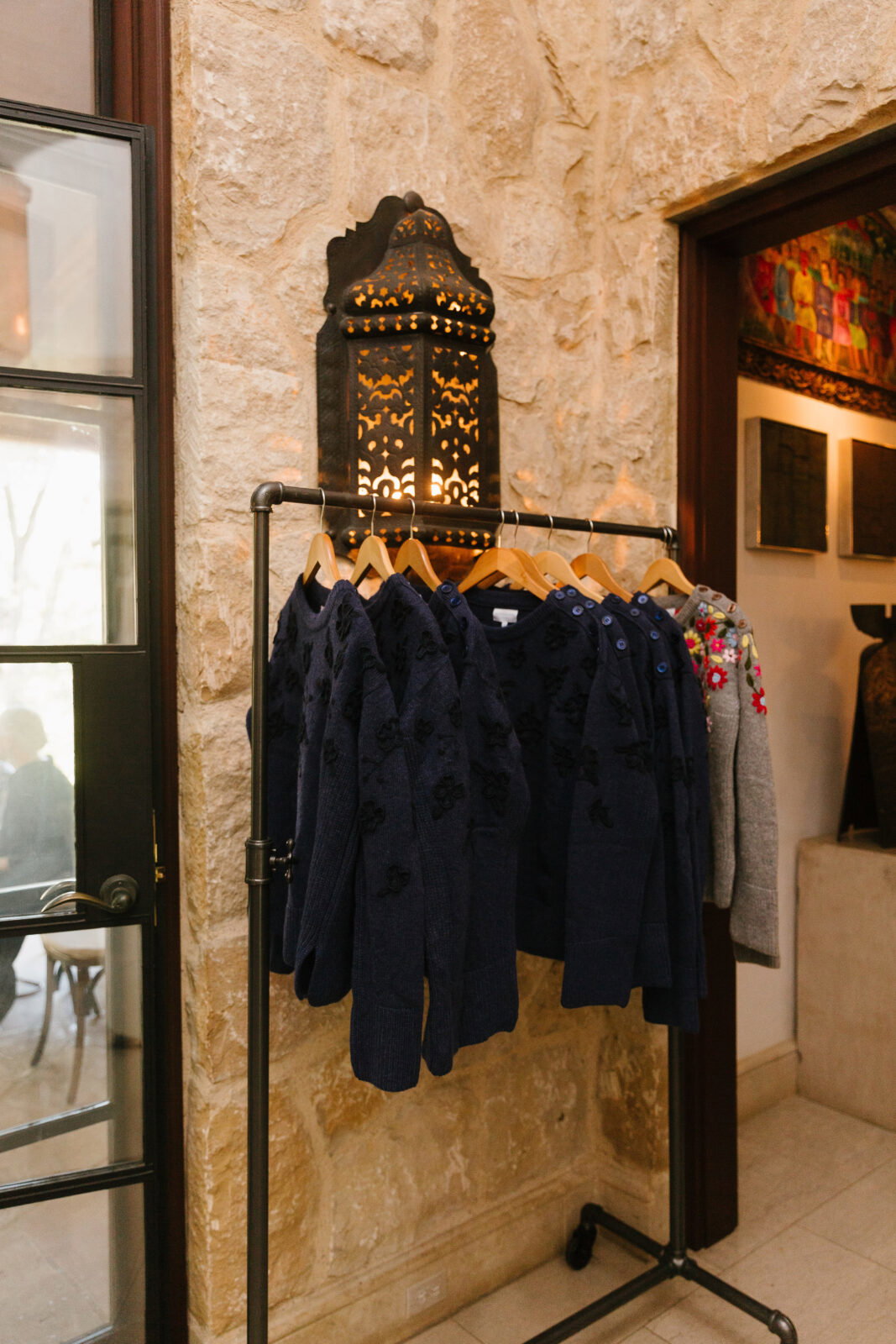 Through this four-piece collection, the Dallas-based brand brought together Italian wool with Mexican craftsmanship through the hand embroidery of artisan communities across Chiapas. (Photo by Vanessa Chavez)