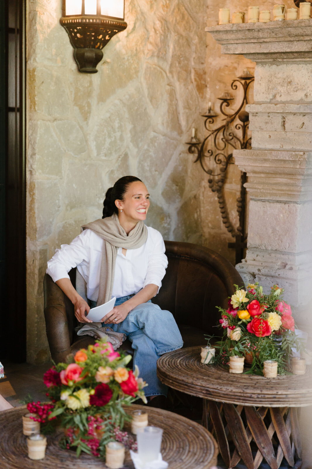 Mi Golondrina Founder Cristina Lynch continually innovates, and this knitwear collection introduces a new signature category for Mi Golondrina. (Photo by Vanessa Chavez)
