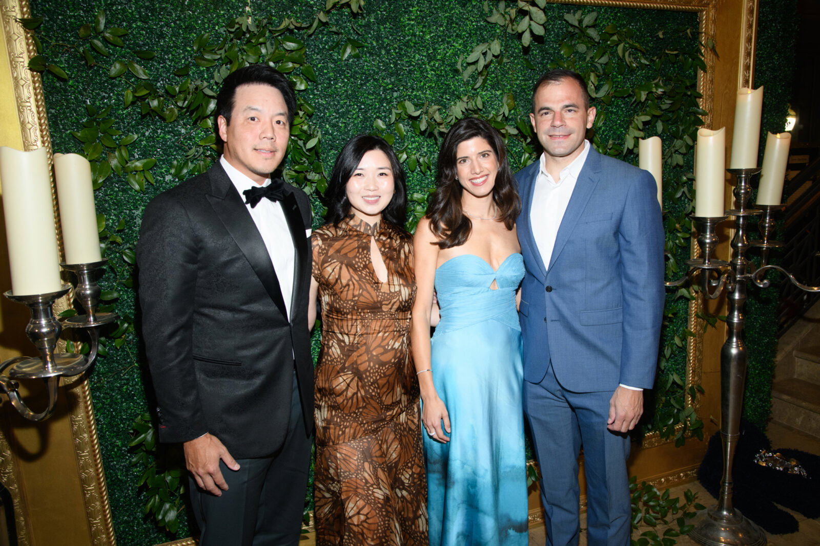 Michael & Mayleen Tsang, Daphnee & James Pappas at the Children's Museum Houston (Photo by Alexander's Fine Portrait Design)