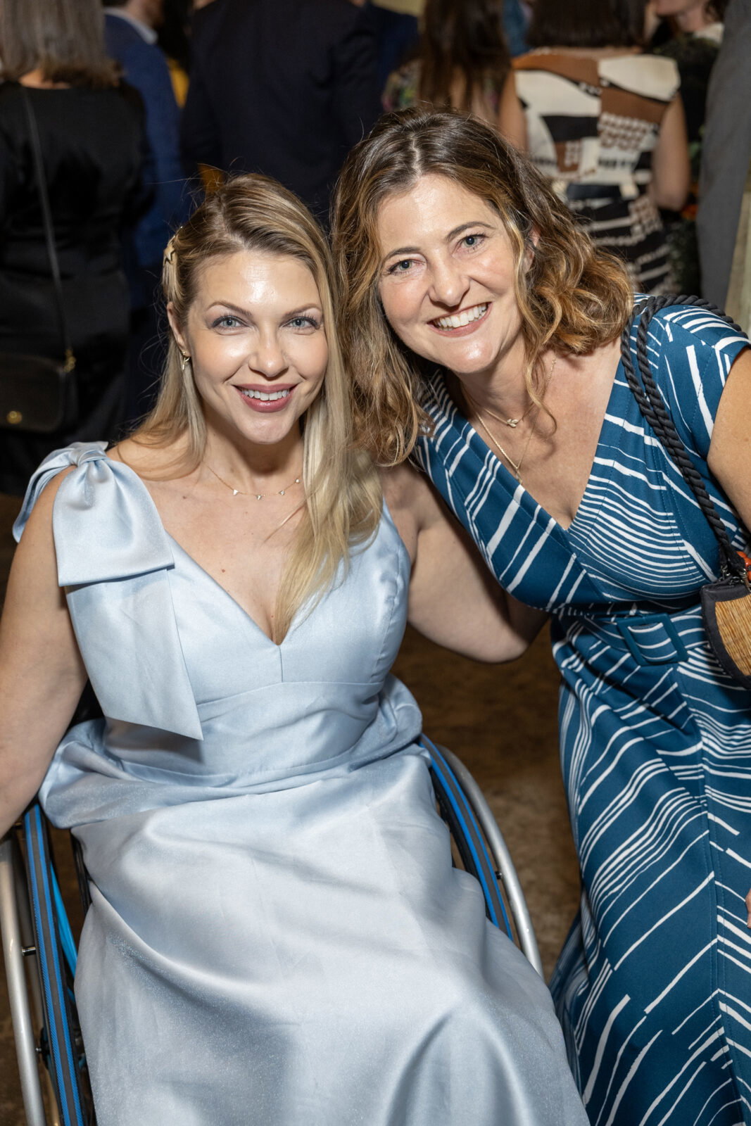 Michelle Colvard, Lisa Graiff at the Houston Parks Board 50th anniversary celebration (Photo by Jenny Antill, courtesy of Houston Parks Board )
