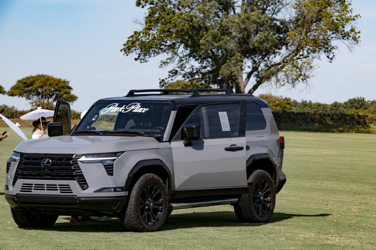Park Place showcased three of the latest Lexus SUVs and sponsored the traditional divot stomp. (Photo by Tamytha Cameron)