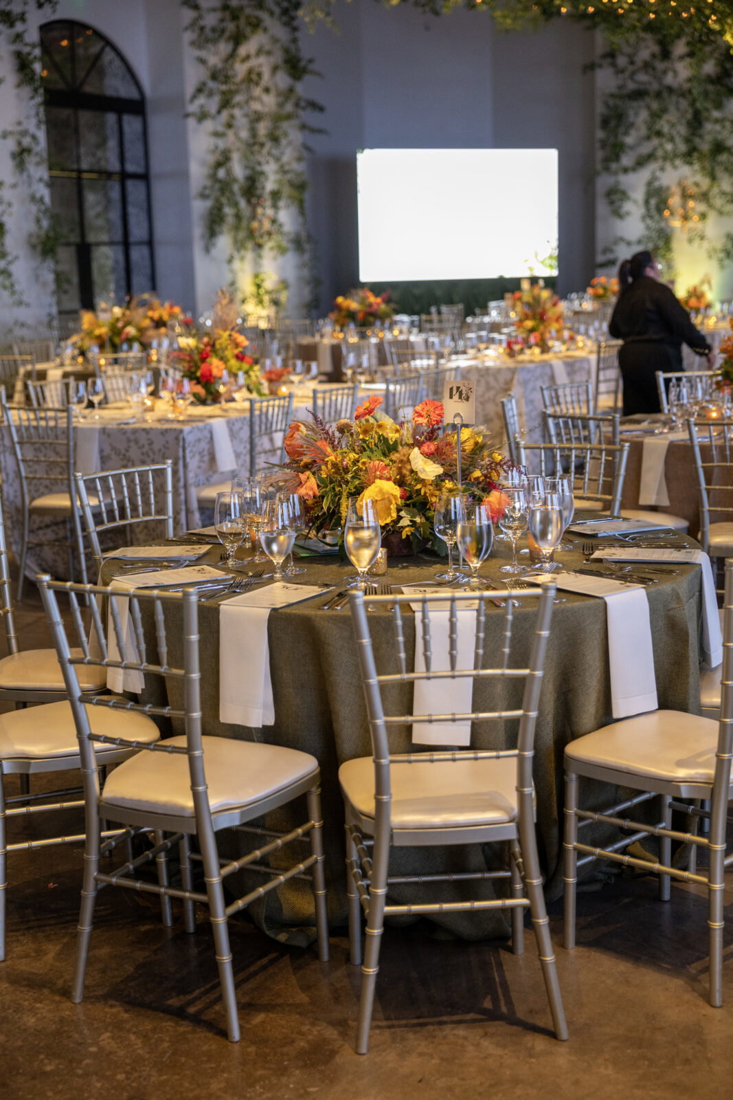Decor at the Houston Parks Board 50th anniversary celebration (Photo by Jenny Antill, courtesy of Houston Parks Board )