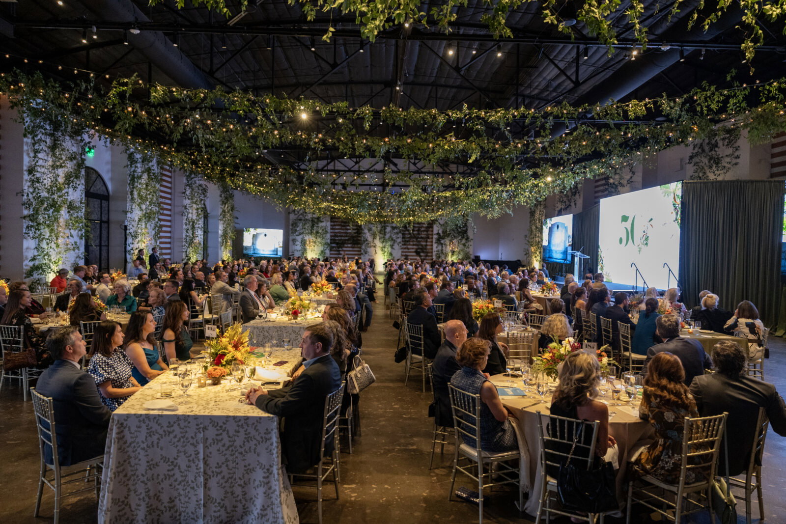 Decor at the Houston Parks Board 50th anniversary celebration (Photo by Jenny Antill, courtesy of Houston Parks Board )