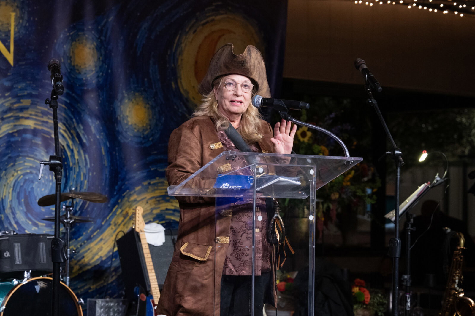 President and CEO Patricia Mercer at Houston SPCA's 2026 Howl-O-Ween Ball (Photo by Wilson Parish)