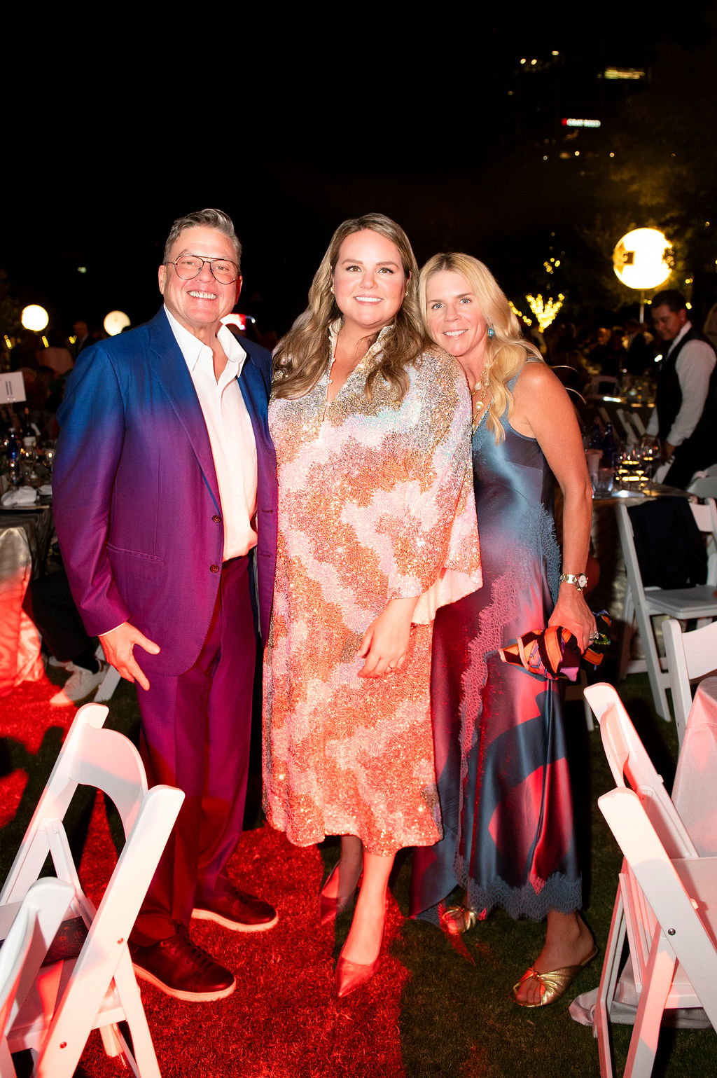 Patrick Sands, Frances Harrison, Kristie Sands (Photo by Tamytha Cameron)