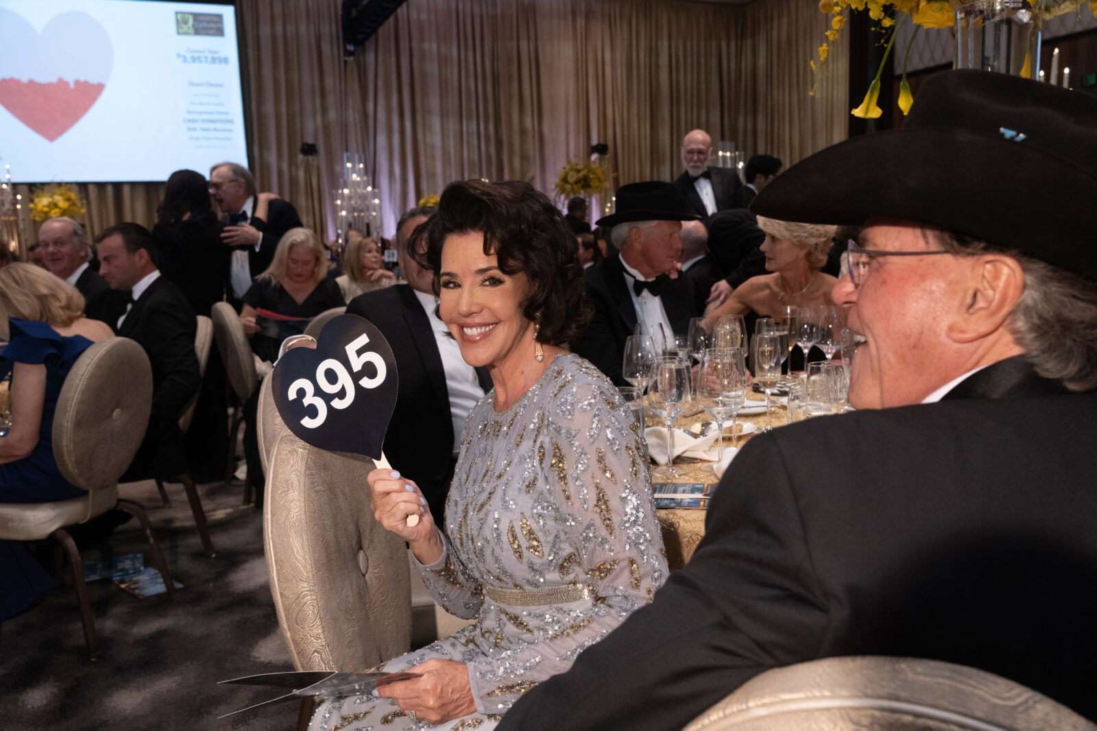 Robin Young Ellis at Houston Children's Charity gala (Photo by Daniel Ortiz)