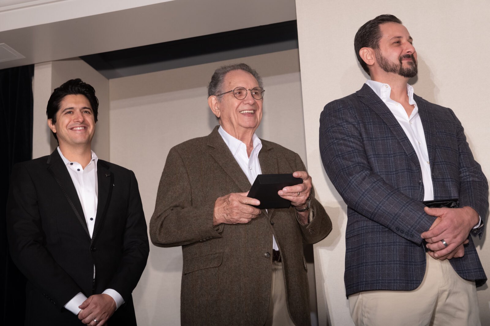 Honorees Sal Maida IV, Sal Maida Jr., Vince Maida at 'La Dolce Vita in Capri'