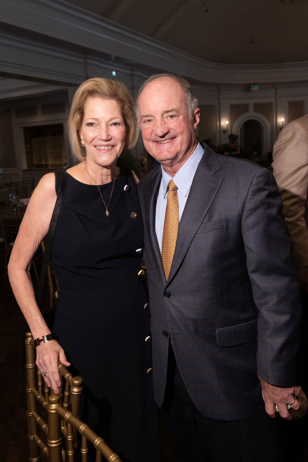Shelli & steve Lindley at the Houston Botanic Garden annual luncheon (Photo by Daniel Ortiz)