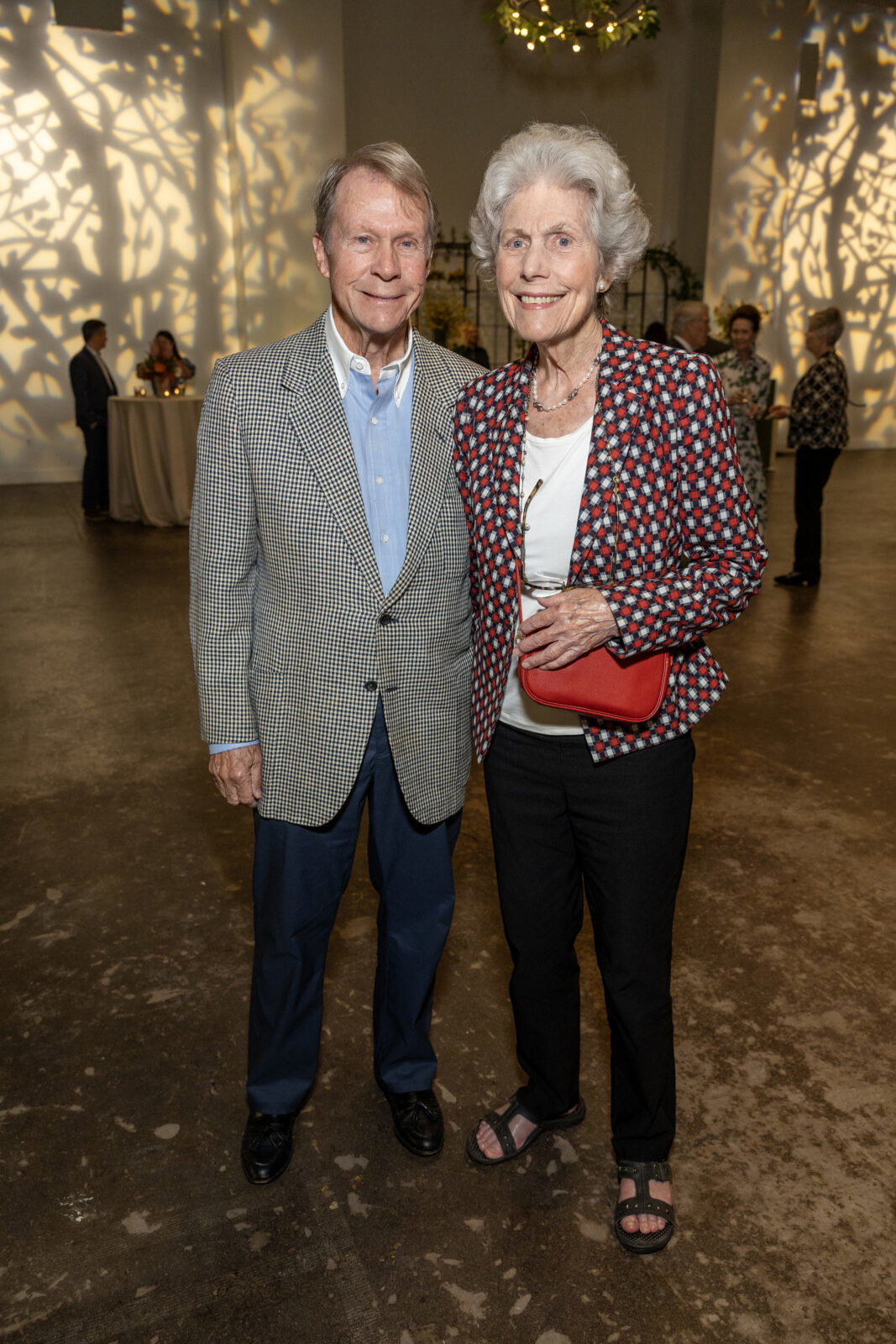 Steve Pearce & Beth Robertson at the Houston Parks Board 50th anniversary celebration (Photo by Jenny Antill, courtesy of Houston Parks Board )