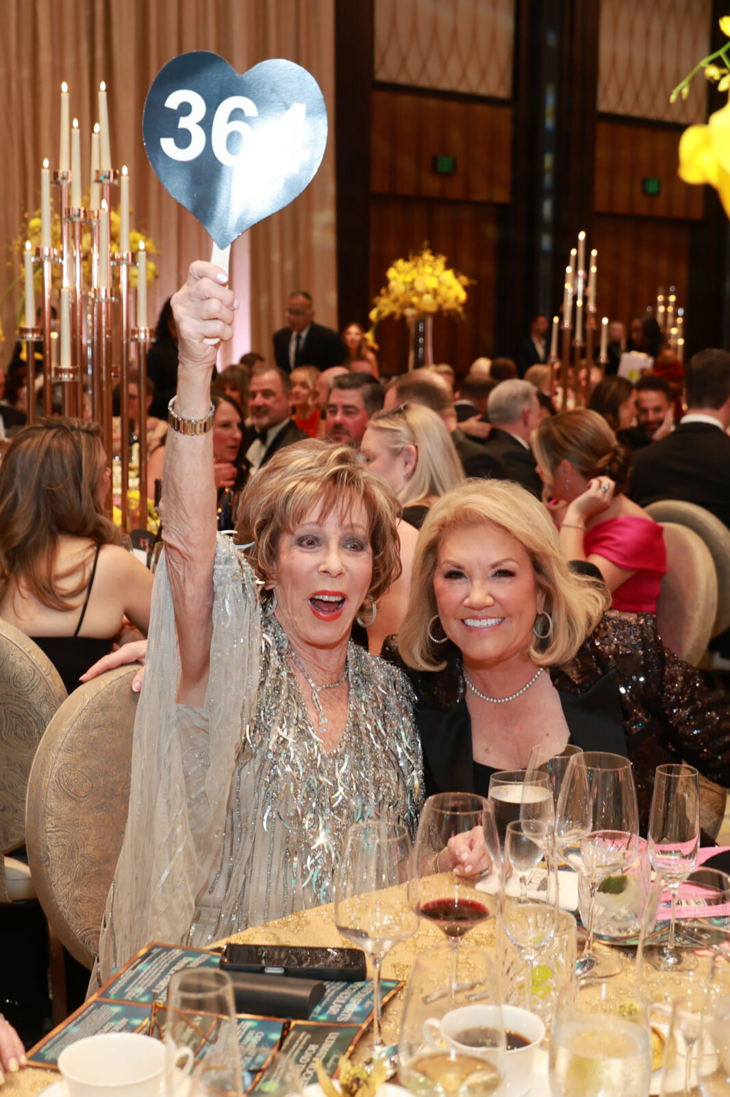 Suzane Klein, Edna Meyer Nelson at Houston Children's Charity gala (Photo by Priscilla Dickson)