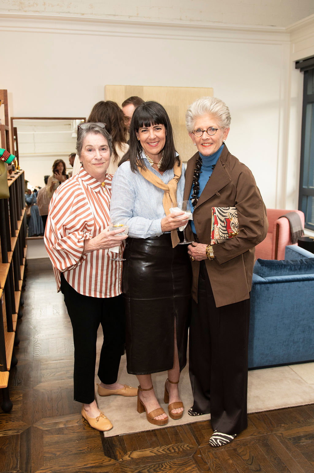 Teddie Garrigan, Courtney Garrigan, Pam Baker (Photo by Tamytha Cameron)