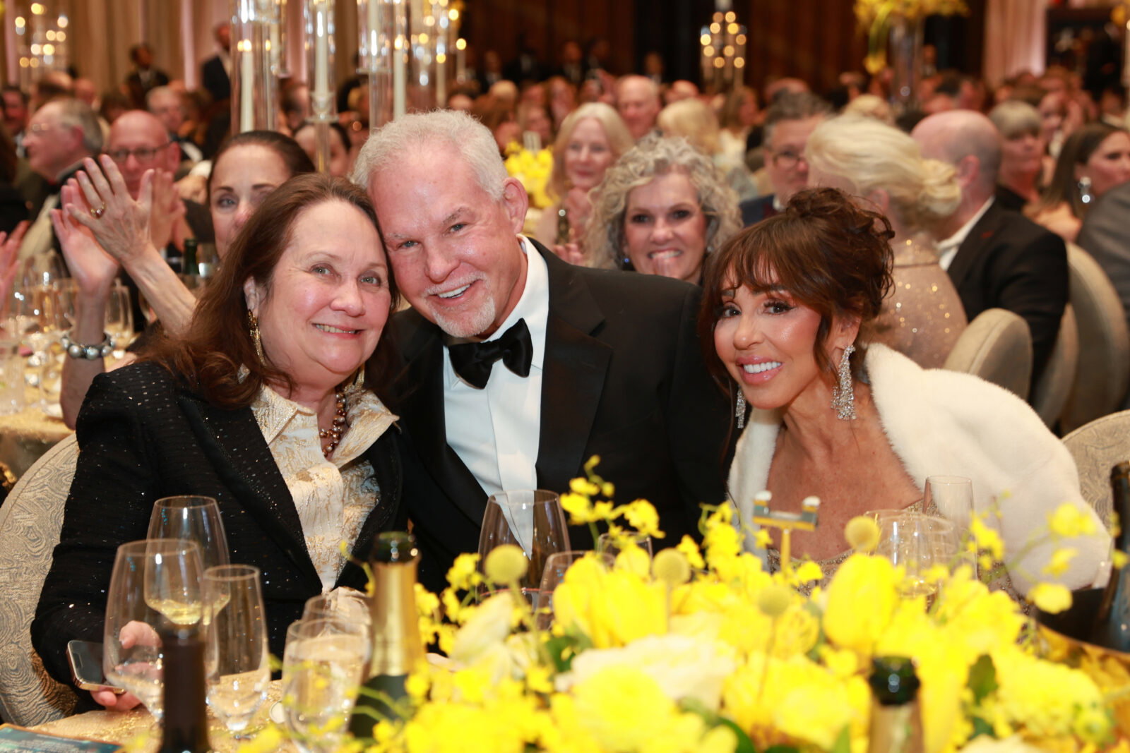 Texas First Lady Cecilia Abbot, philanthropists Richard & Jana Fant at Houston Children's Charity gala (Photo by Priscilla Dickson)