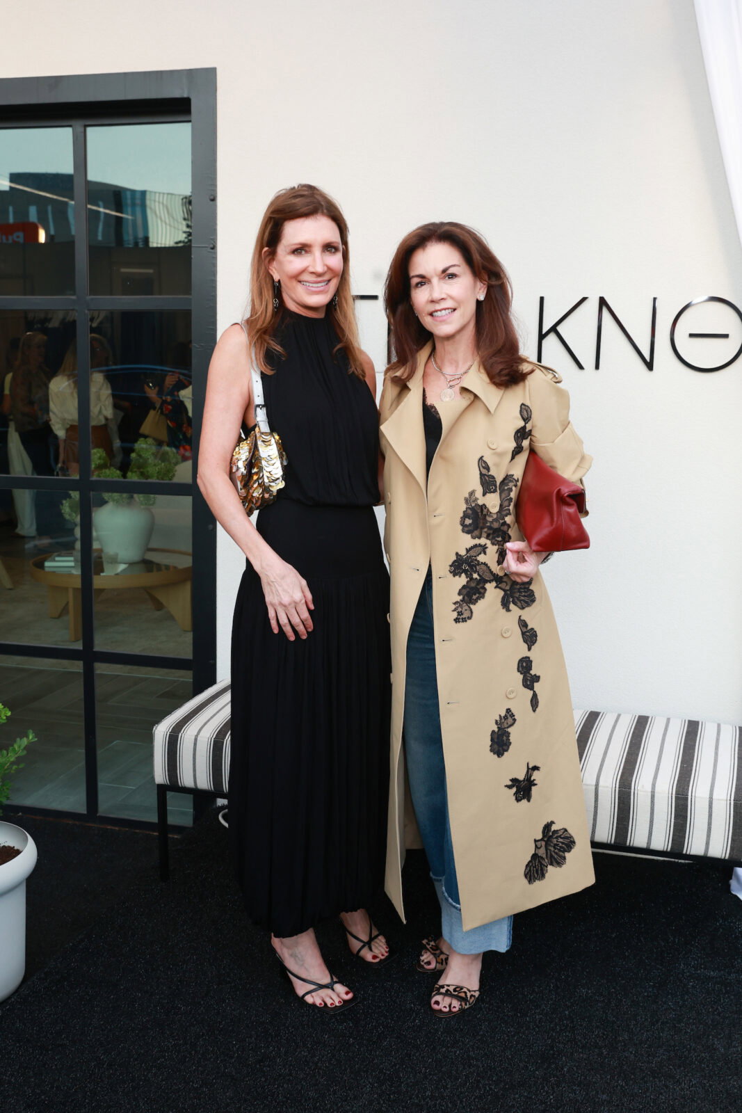 Tiffany Masterson, Nicole Zarr at the grand opening of The Kno (Photo by Priscilla Dickson)
