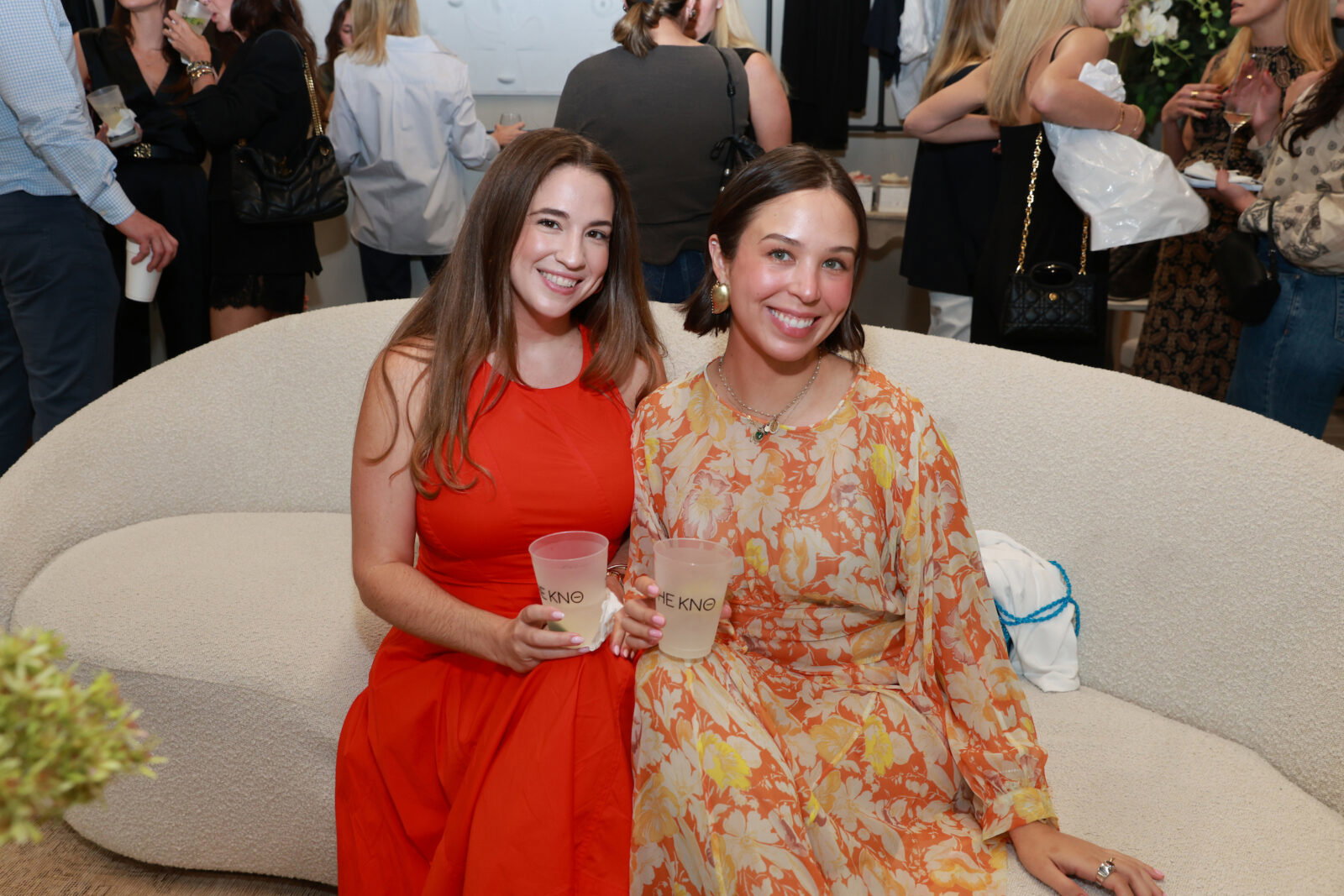 Modie Piperi, Lorena Raull at the official opening of The Kno (Photo by Priscilla Dickson)