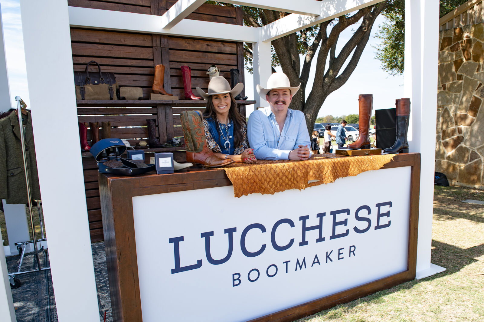The Lucchese Bootmaker pop-up shop (Photo by Tamytha Cameron)