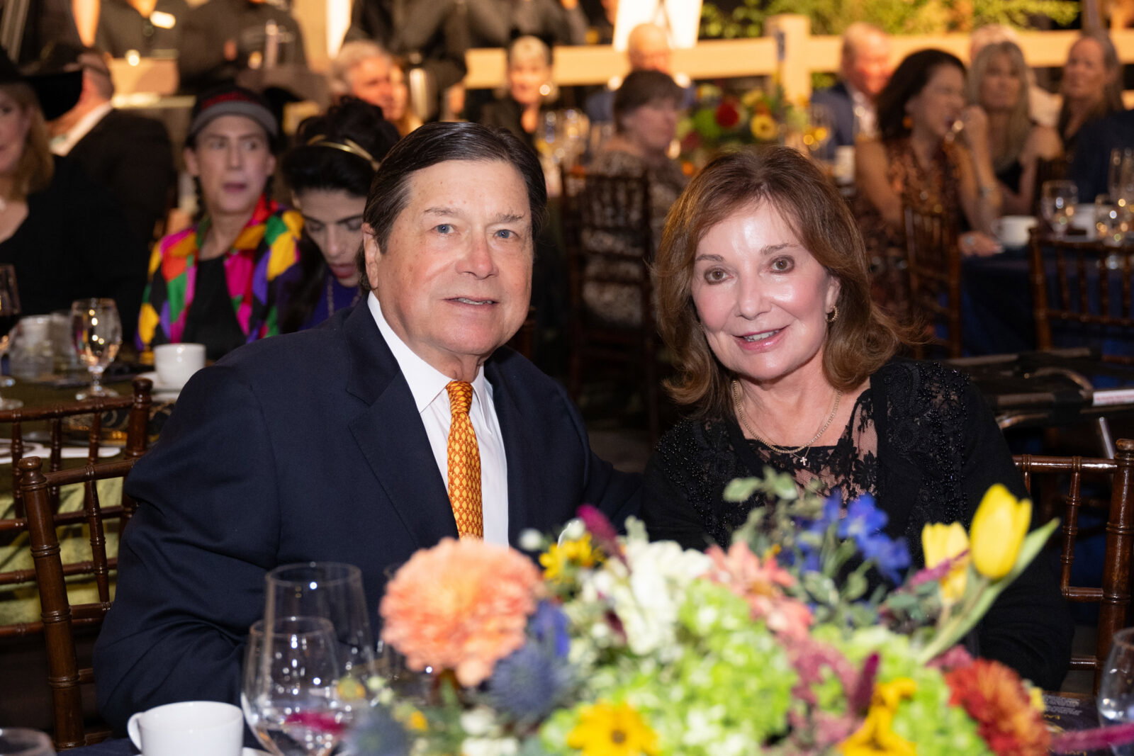 Tommy Harper, Linda Barrow at Houston SPCA's 2026 Howl-O-Ween Ball (Photo by Wilson Parish)