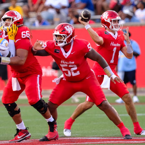 University of Houston Cougars beat tthe Southern Jaguars at TDECU Stadium, September 12, 2026