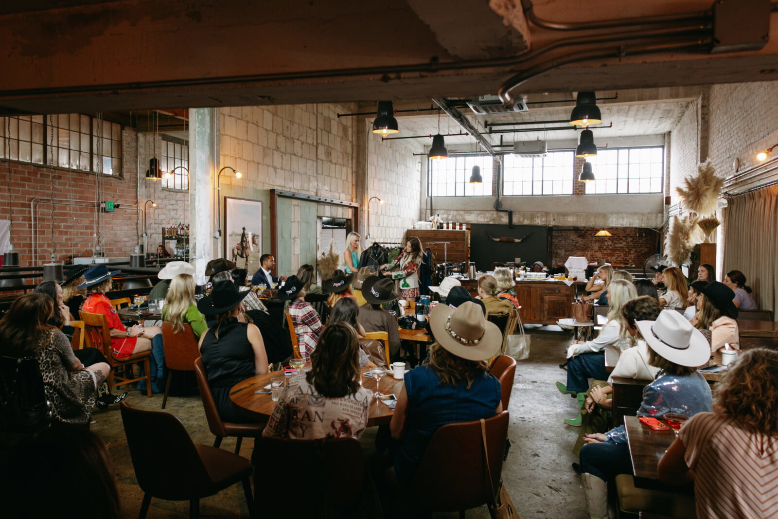 Western fashion leaders shared stories and insights during Friday’s panel discussions at Fashion Week Stockyards Style. (Photo by Dalton Duty)