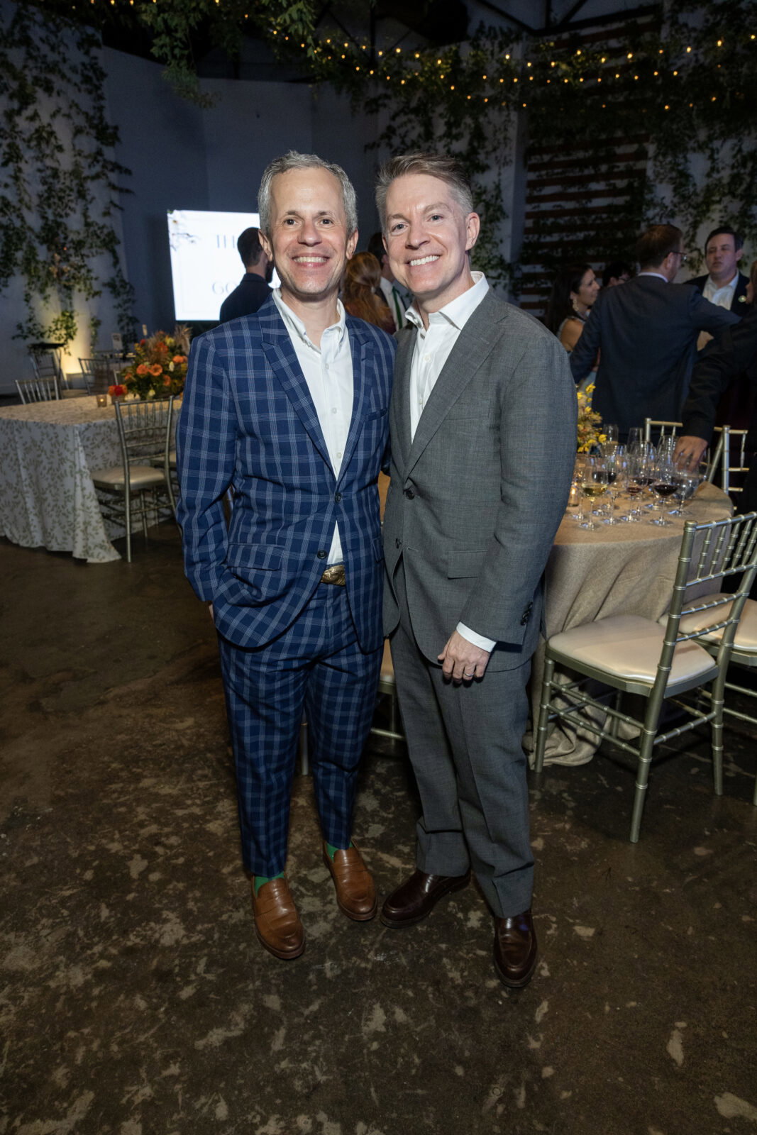 Will Hunt Lewis, Justin Schultz at the Houston Parks Board 50th anniversary celebration (Photo by Jenny Antill, courtesy of Houston Parks Board )