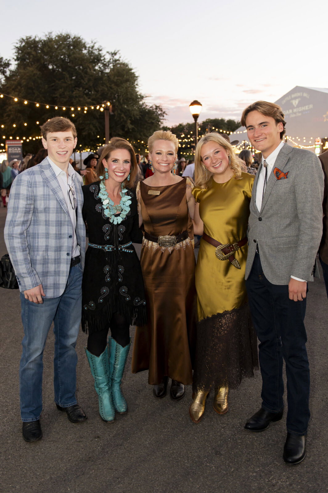 William Everitt, Emily Harris, Annabel Everitt, Fletcher Ratliff (Photo by Tamytha Cameron Photography)