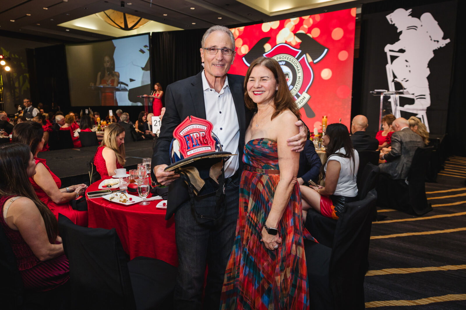 Youval & Michele Meicler at the Red Hot Gala (Photo by Wilson Parish)