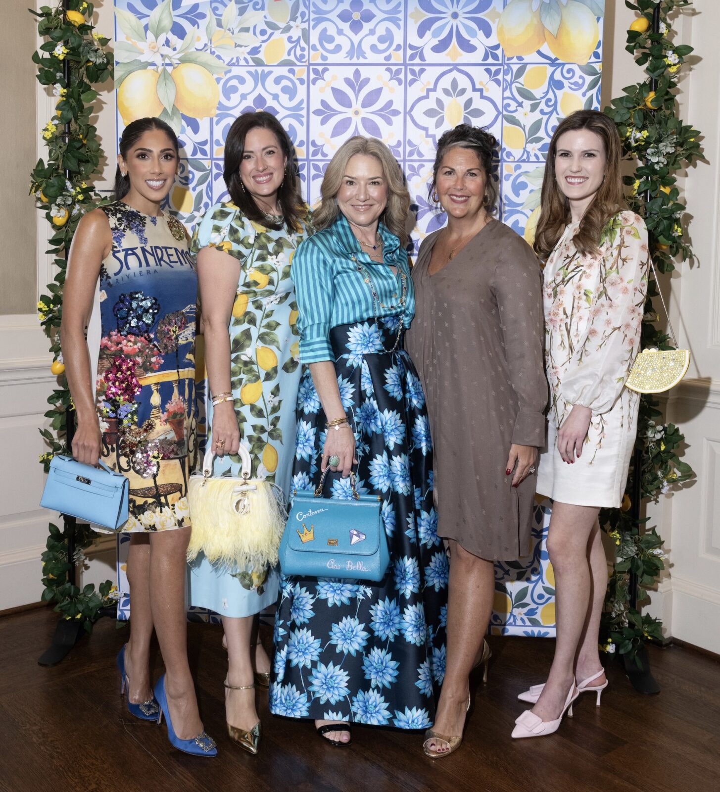 Zinat Ahmed, Brittany Rose Wetterer, Donae Chramosta, Heidi Turney, Heather Almond at 'La Dolce Vita in Capri'
